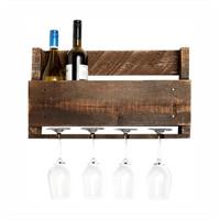 (del) Hutson Designs DHD1006 Little Elm Wine and Glass Rack