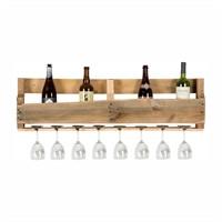 (del) Hutson Designs DHD1016 Olivia Wine and Glass Rack