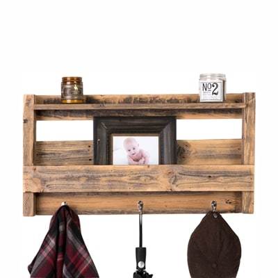(del) Hutson Designs DHD1024 Large Reclaimed Entry Shelf