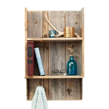(del) Hutson Designs DHD1034 Barnwood Bath Shelf