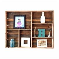 (del) Hutson Designs DHD1054 Large Rustic Wall Shelf