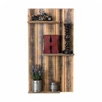 (del) Hutson Designs DHD1064 Rustic Mod Wall Shelf