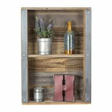 (del) Hutson Designs DHD1083 Industrial Reclaimed Wood Wall Shelf