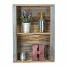 (del) Hutson Designs DHD1083 Industrial Reclaimed Wood Wall Shelf
