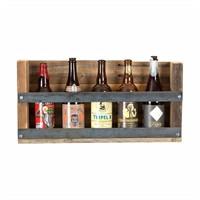 (del) Hutson Designs (del) Hutson Designs DHD1113 Industrial Reclaimed Wood Craft Beer Rack