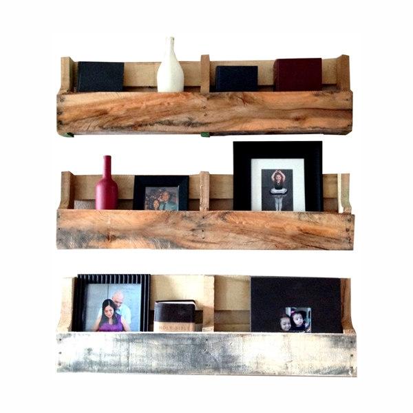 (del) Hutson Designs DHD1152 Reclaimed Wood Pallet Shelves (Set of 3)
